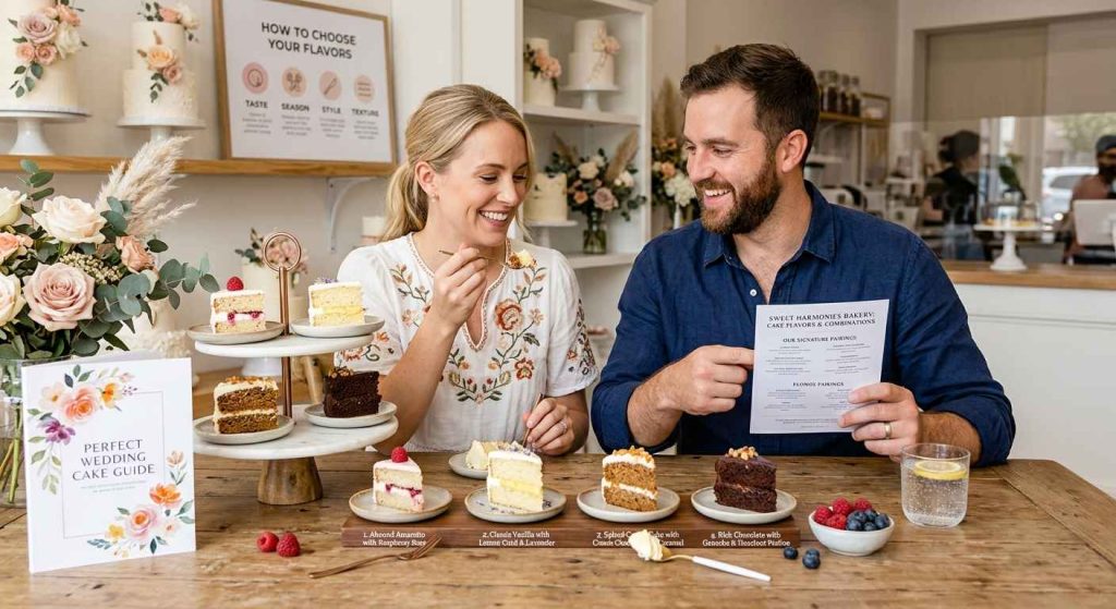 How to Choose the Perfect Wedding Cake Flavor Combination: