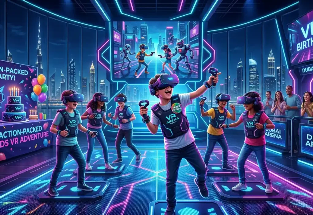 Why VR Arenas Are One of the Best Options for an Action‑Packed Dubai Kids Birthday Party