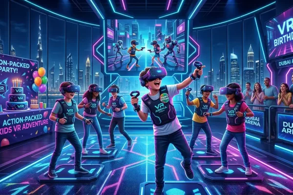 Why VR Arenas Are One of the Best Options for an Action‑Packed Dubai Kids Birthday Party