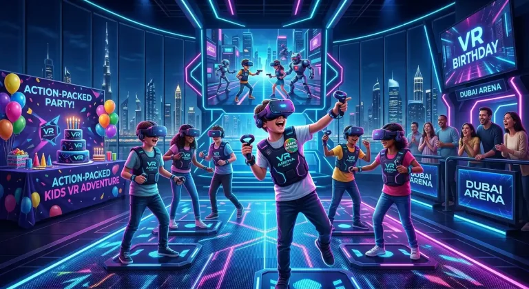Why VR Arenas Are One of the Best Options for an Action‑Packed Dubai Kids Birthday Party